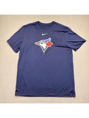Nike Toronto Blue Jays T-Shirt Short Sleeve Size Large Dri-FIT
